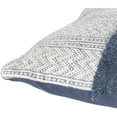 thumbnail image 3 of Surya LL002-2214 Lola Pillow Cover - Cream, Navy & Pale Blue - 22 x 14 x 0.25 in., 3 of 4