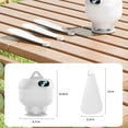 thumbnail image 3 of AOOOWER Remote Control Fan USB Power 3 Level Quiet Motor Removable Leaf for Outdoor, 3 of 8