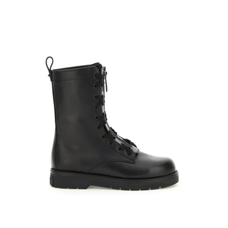

Valentino garavani leather xcombat boots
