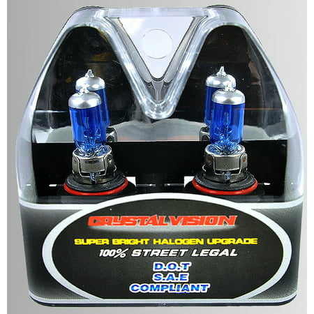 ICBEAMER H11 DOT 12V 100W Auto Vehicle Replace Low Beam Fog Light  Factory OEM Halogen Light Bulbs [Color:Super