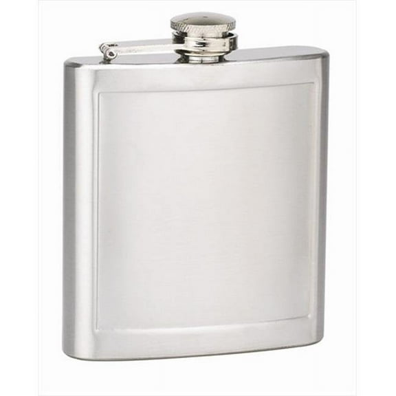 6oz Stainless Steel Picture Frame Hip Flask