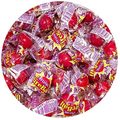 Atomic FireBall Cinnamon Flavored Candy 3 LB Bulk Bag