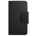 thumbnail image 3 of Motorola Moto E4 / XT1767 Magnetic flap Streak Leather Wallet Pouch Case Cover, 3 of 3