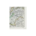 thumbnail image 4 of Historic Map - West Midlands England - Bartholomew 1892 - 23 x 30.41 - Vintage Wall Art, 4 of 5