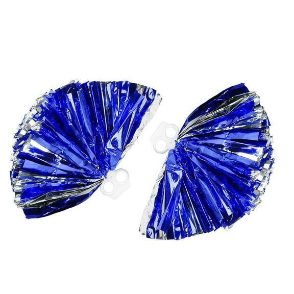2 Pcs Tags Cheerleading Flower Ball Glossy Pom Poms Lightweight
