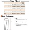 thumbnail image 3 of Womens Pants Women's Spring Summer Fall Plus Size Loose Cotton And Linen Casual Pants, 3 of 5