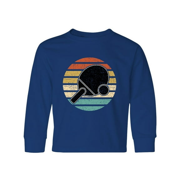 Inktastic Table Tennis Ping Pong Long Sleeve Youth T-Shirt