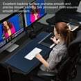 thumbnail image 5 of Cmhoo Gaming Mouse Pad with Stitched Edges,[27.5X11.8IN] Non-Slip Rubber Base,Waterproof Computer Desk Mat for PC,Mac, Laptop-Thick Durable Surface for Office,Home,Work-70x30 DarkblueW, 5 of 5