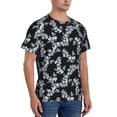 thumbnail image 5 of Rocae Flower for Men's Moisture-Wicking Crew Tee - T-Shirt for Sports, Outdoor Activities, and Casual WearSmall, 5 of 9