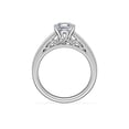 thumbnail image 2 of 2.00 Carat Asscher Cut Moissanite New Design Solitaire Wedding Ring for her Solid 18K White Gold Size 6 by Diamond-Capitals, 2 of 8