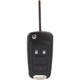 thumbnail image 3 of Easy to Use KR55WK50073 Car Key Fob Keyless Flip Entry Remote 4-btn Compatible with Terrain Cruze Equinox Impala Regal Encore Allure Camaro, 3 of 8