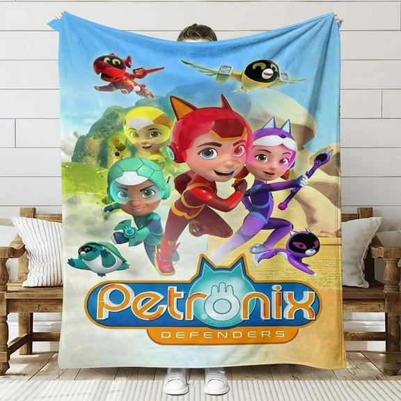 Petronix Defenders Throw Blanket Gifts for Fans Lover Girls Boys Women Present Hoodie Him Bed 60"x80"