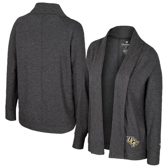 Women's Colosseum  Charcoal UCF Knights-Dash Cardigan