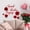 Multicolor, variant on Deeceymbur Red Rose Valentine's Day Stickers Festival Atmosphere Decorative Wall Decals Romantic Decor for Home Party Wedding Anniversary Celebration