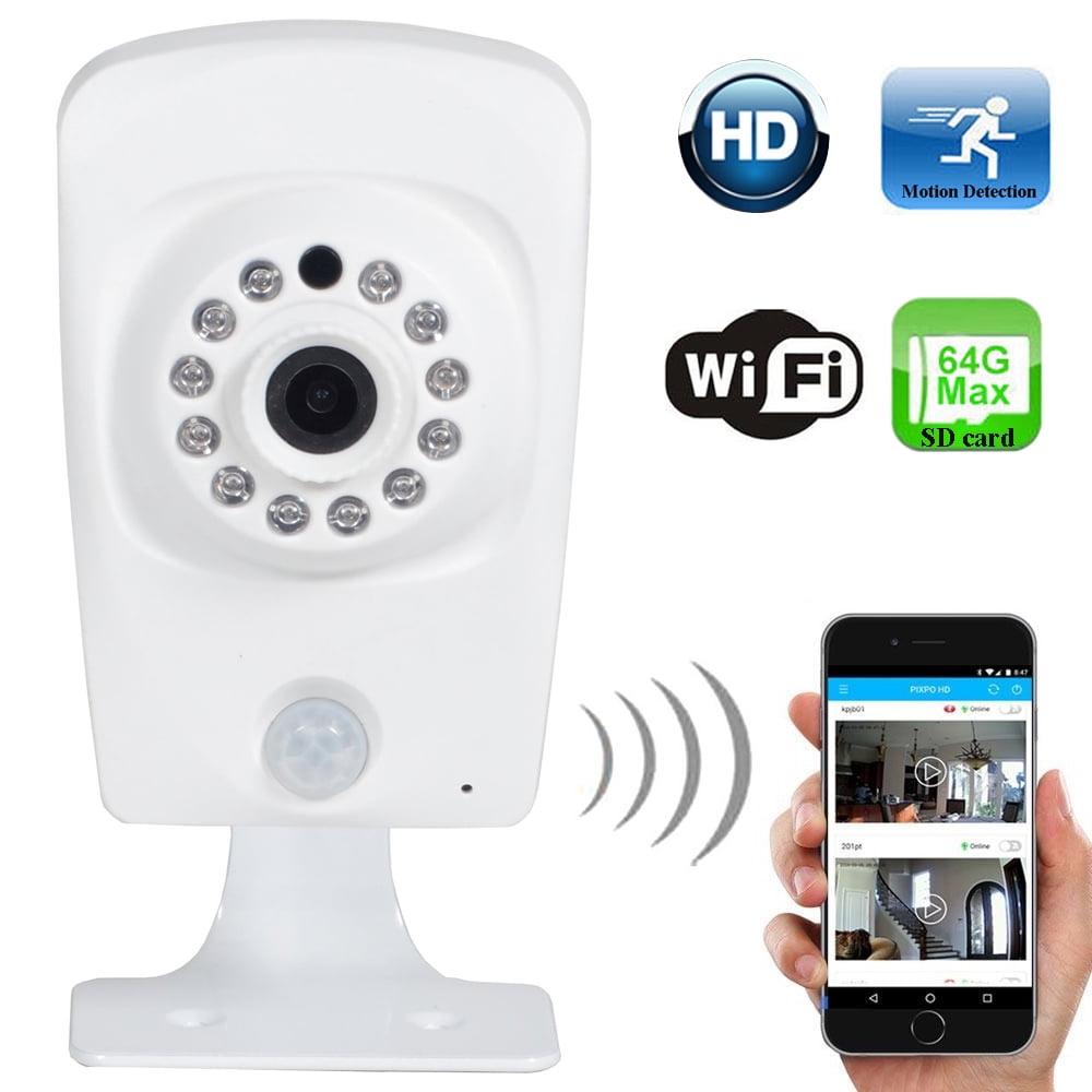 Pixpo 720P HD Baby Monitor Motion Detection Audio IP Security Camera