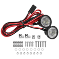 thumbnail image 2 of 2PCS LED Lights Bright Headlights Spotlight for 1/10 RC Crawler Car TRX4 TRX6 Axial SCX10 90046 Wraith RR10 VS4-10, 2 of 8