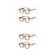 thumbnail image 2 of Minnieouse Monturas para gafas, estante para gafas, dulce regalo, fatiga visual, elegante, Unisex, accesorios de oficina para hombre y mujer, Patrón de leopardo 2piezas, 2 of 6