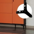 thumbnail image 2 of 1Pc Metal Triangle Support Feet,Modern Style Furniture Sofa Legs,Metal Furniture Legs For Sofa,Cabinet,Chair,Table,Bed,DIY Heavy Duty Replacement Furniture Feet,Easy to Install,M,4.33x4.33x5.12", 2 of 8