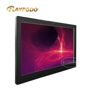 Raypodo 15.6 inch touch tablet pc Rockchip RK3568 Android 11 Operation System RJ45 PoE two usb port LED Screen Supports wall mounting