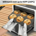 thumbnail image 7 of 2 Pack Non Stick Baking Tray,Bexikou Carbon Steel Muffin Cake Pan,Muffin Cupcake Tin for Muffins, Cupcakes,Gold, 7 of 7