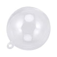 thumbnail image 2 of 10 bolas de plástico transparente rellenables de 50 mm para decorar bombas de baño, moldes para manualidades, decoración para fiestas de bodas y Navidad., 2 of 5
