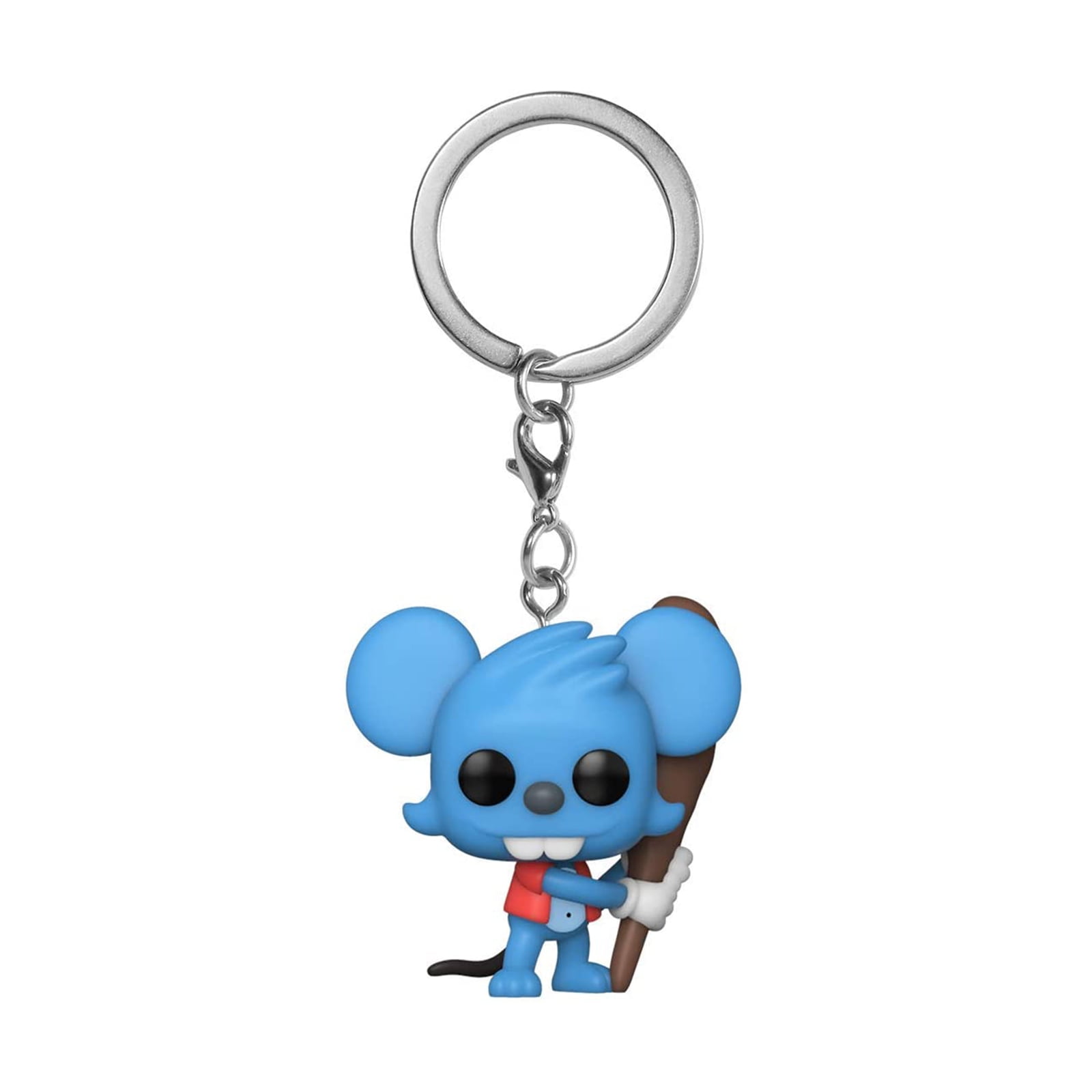 Multicolor Pop Keychains The Simpsons Scratchy Juguete coleccionable Funko 53764