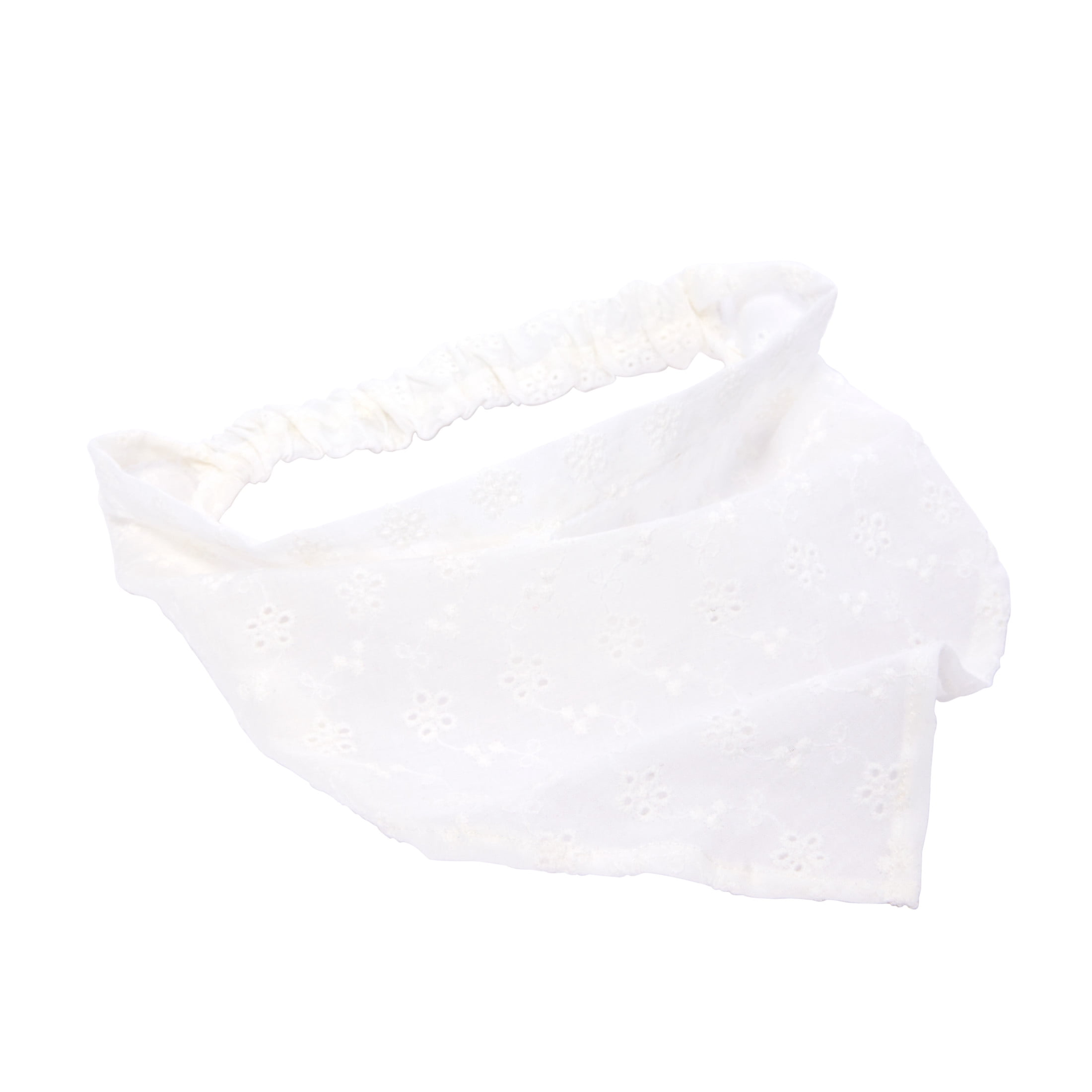 Goody x Lee White Eyelet Headwrap, All Day Comfort, All Hair Types, 1 Count