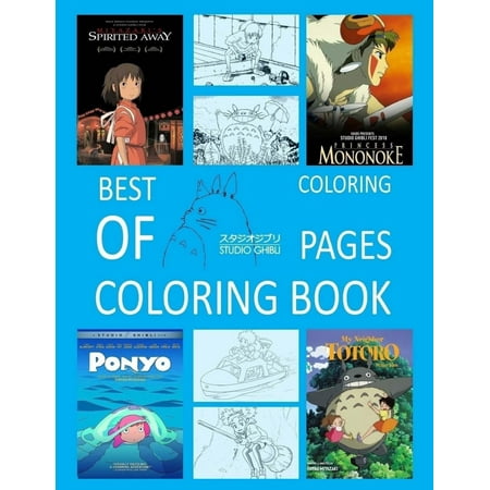 Best of Studio Ghibli Coloring Pages Coloring (Best Independent Graphic Novels)