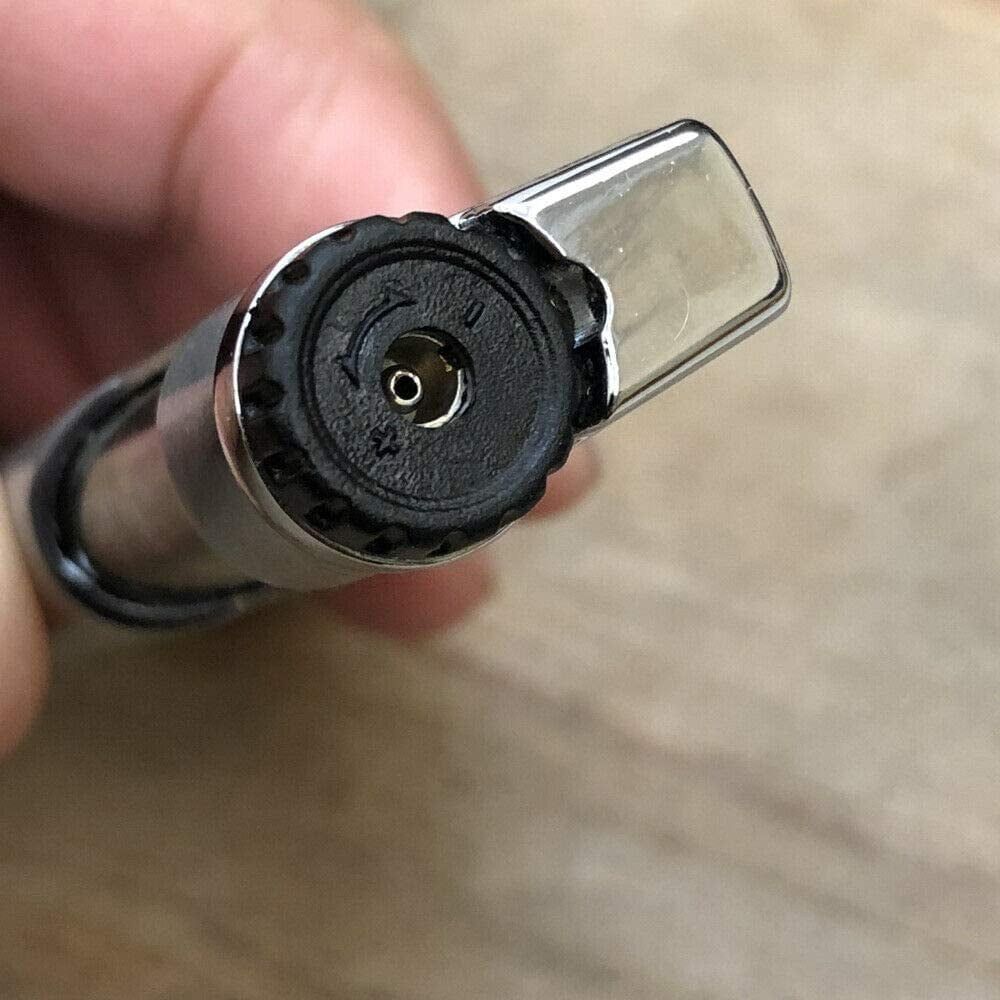 Piioket 3 Pcs Jet Blue Flame Metal Cigar Cigarette Lighter Windproof Refillable Butane Gas Fuel Viewable with Electric Wire Ignition Protection - Aomai Silver