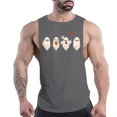 thumbnail image 3 of Ropa para hombre, camiseta sin mangas de secado rápido, camiseta sin mangas, baloncesto, moda para exteriores, ocio, transpirable, cuatro estaciones, Y2k, deporte, Fnaf, gimnasio, 3 of 5