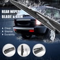 thumbnail image 2 of Unique Bargains Automotive Rear Windshield Wiper Blade Arm Set for 2007-2016 Jeep Patriot MK74 11 Inch, 2 of 4