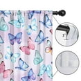 thumbnail image 4 of Blackout Kids Curtains,Light Purple Butterfly Pattern Childrens Insulated Curtains Set Of 2,Bedroom Essentials,Toddler Room Decor 42"x54", 4 of 5
