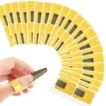 thumbnail image 2 of 100 PCS Formas para uñas acrílicas Pegatinas de uñas de forma rectangular Formas de extensión de uñas para principiantes y manicura profesional, 2 of 5