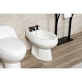 thumbnail image 3 of Kingston Brass KB325AX Victorian Three-Handle Bidet Faucet with Brass Pop-Up, Oil Rubbed Bronze, 3 of 6