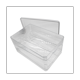 thumbnail image 4 of Huevera con ruedas para frigorífico, organizador de 24 huevos de doble pista para frigorífico, caja de almacenamiento con tapa B, 4 of 8