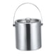 thumbnail image 1 of Cubo de portátil con tapa de bebidas con aislamiento de doble pared Sunnimix Cubeta de hielo 2L, 1 of 8