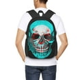 thumbnail image 6 of XMXT Travel Laptop Backpack for School Work, Aged Rose Skull Multicolor Large Capacity Bookbag Travel Bag Backpacks for Women Men, 6 of 9