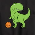 thumbnail image 3 of Instant Message - Trex Basketball - Toddler & Youth Crewneck Fleece Sweatshirt, 3 of 6