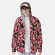 thumbnail image 2 of Fotbe Trendy Floral Chaqueta con Protección Solar UPF 50+ para Hombre y Mujer, Camisa con Capucha y Bolsillos-Small, 2 of 7