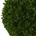 thumbnail image 2 of Nearly Natural 3.5 ' Boxwood Double Ball Artificial Topiary Tree UV Resistant (Indoor/Outdoor), 2 of 5