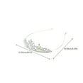 thumbnail image 6 of TUWAFE 2026 New Kids Rhinestone Tiara Birthday Girls Crystal Tiaras Wedding Pageant Comb Headband Little Flower Girl Hair Snowflake Tiara for Birthday,Party,Wedding,Pageant,Photo, 6 of 8