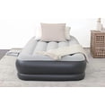 thumbnail image 2 of SleepLux Durable Inflatable Air Mattress with Built-in Pump, Pillow, USB Charger, 2 of 5