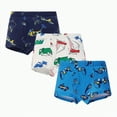 thumbnail image 2 of Caqnni Boys Boxer Underwear Cotton Briefs Kids Toddler Boys Dinosaur Truck Panties Assorted Color Multipacks Gifts Set for Boys size:2-3T 3-4T 4-5T 5-6years 7-8years D，130, 2 of 3