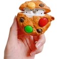 thumbnail image 1 of Character Cute Fun Colorful Cookie Design Air pods Cover Creative Accessories Soft Silicone Anti-Scratch Wireless Earphone Protector Compatible with Airpods Pro Carabiner, 1 of 8