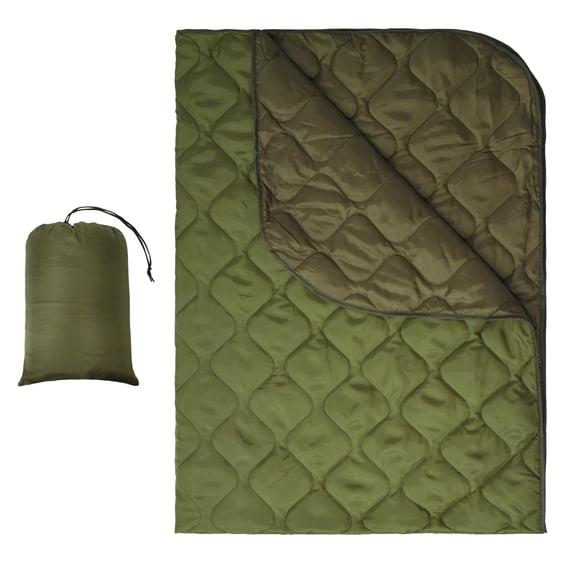 Camping Blanket Light Weight Watertight Picnics Mat for Outdoor Camping, Warm and Sleep Blanket Quilt Wearable