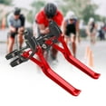 thumbnail image 4 of 1Pair CNC Aluminum Alloy Hollow Ultra-Light MTB BMX Bike Bicycle Ultralight V Brake Levers, 4 of 8