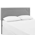 thumbnail image 3 of Modway Josie Fabric Upholstered Queen Headboard in Light Gray, 3 of 4
