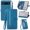 thumbnail image 1 of Funda billetera anti-golpes para GANGXUN Google Pixel 6A , ideal para día a día y trabajo, 1 of 5