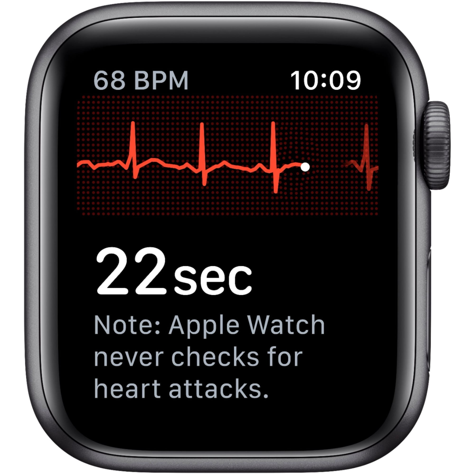 Restored Apple Watch Series 5 (GPS) 40mm Space Gray Aluminum Case with Black Sport Band (Refurbished)
