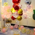 thumbnail image 3 of 1 Set Balloon Stand Effective Professional Plastic Easy to Assemble Ballon Column Stand with Light Strip for Birthday Party, 3 of 10
